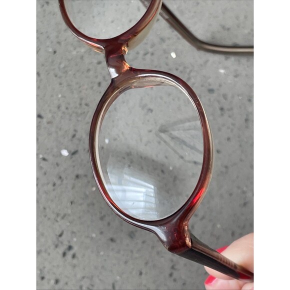 Modern GUMBALL BROWN 40-18-120 Plastic Full Rim Eyeglasses Frames ONLY main image 5
